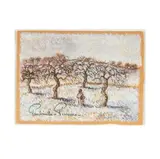 Orchard in Winter by Paul-Émile Pissarro, pastel on paperboard, sold Sep 2025