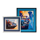 Tom Hale, Two Works, screenprint in colors the first: