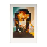 Salvador Dalí, Lincoln in Dalivision, serigraph on paper ed. E. 317/350