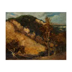 Dewitt Parshall, Sycamore Canyon 2, oil on board