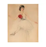 Nell Walker (Shostrom) Warner, Ballerina, 1915, watercolor on paper