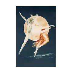 Gatja Helgart Rothe, Moon Dance II, mezzotint