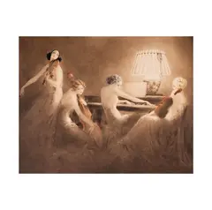 Louis Icart, Melody Hour, 1934, etching, drypoint, and aquatint