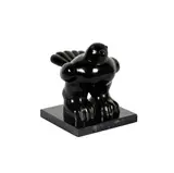 Fernando Botero, Bronze Bird, patinated bronze, mounted to stone plinth