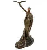 Erté, Victoire, 1980, patinated bronze