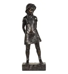 Sunday Afternoon by Sterett-Gittings Kelsey, 1976, bonded bronze (resin and bronze powder) published by Alva Museum Replicas, sold Jan 2026