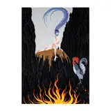 Erté, French Rooster, serigraph ed. AP 15/50