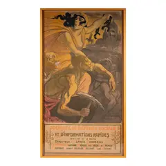 Théophile Steinlen, Le Petit Sou, c. 1900, lithograph in colors
