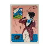 Mayumi Oda, Bell Telephone, color screenprint artist's proof