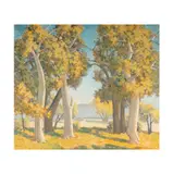Ralph William Holmes, Trees, Santa Barbara