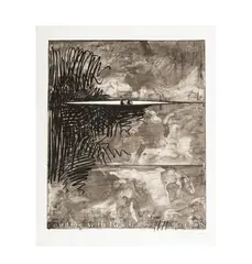 Jasper Johns, Painting with Two Balls, 1971, (ULAE 88) silkscreen on paper
