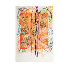 Nancy Graves, Approaches The Limit of II, 1981, lithograph