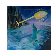 Susan Scott, Escape Over Water, 1983, oil on canvas