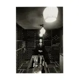 Phil Stern, Alfred Hitchcock (In White Cellar), c.1960, silver gelatin print