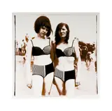 Diane Arbus, Two girls in matching bathing suits, Coney Island, N.Y., 1967, gelatin silver print printed posthumously by Neil Selkirk
