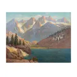 Frederick Carl Smith, High Sierra Lake, oil on canvas