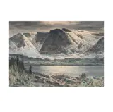Paul Lauritz, High Sierras, oil on canvas laid to wood panel