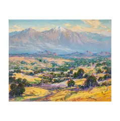 Joseph P. Frey, Mt. Whitney, oil on canvas