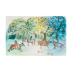 Hyde Park by Raoul Dufy, watercolor on paper, offered Dec 2025