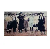 Bob Wade, Seven Cowgirls, 1988, C-print