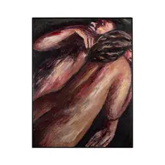 Lev Tabenkin, Nude, oil on canvas