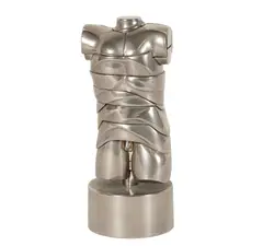 Miguel Ortiz Berrocal, Mini David, nickel-plated bronze