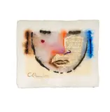 Orlando Agudelo Botero, Untitled, mixed media (watercolor and collage) on hand-made paper