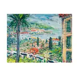 Duane Alt, Vue de Beaulieu, oil on canvas