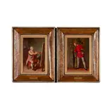 Edwin Hughes, Two Works, 1875, each: oil on board