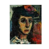 Robert Aaron Frame, Portrait of a Woman, 1960, oil on canvas