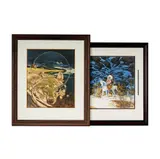 Bev Doolittle, Two Works (Eagle Heart and The Sentinel), each: offset lithograph