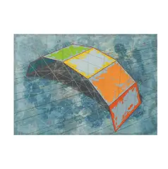 Ronald Davis, Arc Arch, 1979, screenprint