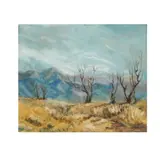 Carl Schmidt, California Landscape, oil on board