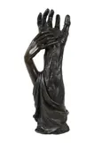 Lathrop Bullene, Untitled (Two Hands), patinated bronze