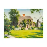 N.A. Harry Leith-Ross, John Howard Payne House, oil on canvas