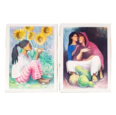 Antonio Ramirez, Two Works, each: lithograph in colors trial proof