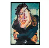 Philip Burke, Portrait of Richard Lewis, oil on canvas