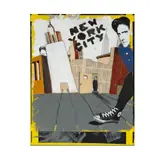 Carl Titolo, Mixed Media Collage of Richard Lewis, mixed media