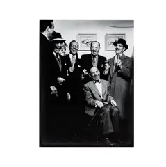 Allan Grant, The Marx Brothers, circa 1952, silver gelatin photograph re-issued photograph of the Marx Brothers
