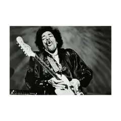 Baron Wolman, Jimi Hendrix, silver gelatin photograph
