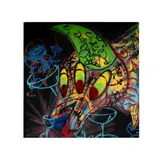 Fab Five Freddy, The Sacred Cow, 1984, oil on canvas