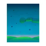 Jean-Michel Folon, La Nuit de Temps, 1974, etching and aquatint on paper