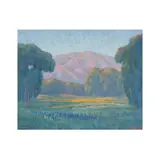 William Dorsey, Mountain and Meadow in Spring, oil on canvas
