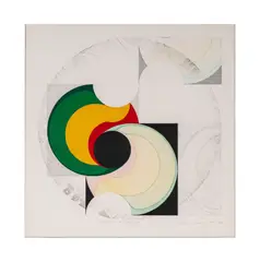 Kazumi Amano, Change - Extension, 1970, woodblock print