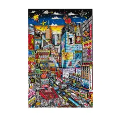Charles Fazzino, The Best Ticket On Broadway, 3D serigraph