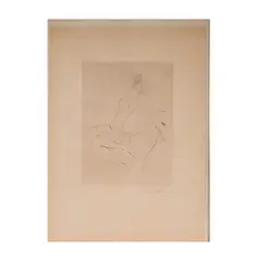 Marc Chagall, L'Ecuyere, etching and aquatint
