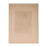 Marc Chagall, L'Ecuyere, etching and aquatint