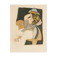 Arizona by Richard Lindner, lithograph, offered Apr 2025