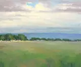 Don Ward, Verdant Pasture, oil on canvas