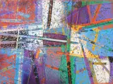 Paul Maxwell, Event, Acrylic painting on stretched canvas-wrapped board